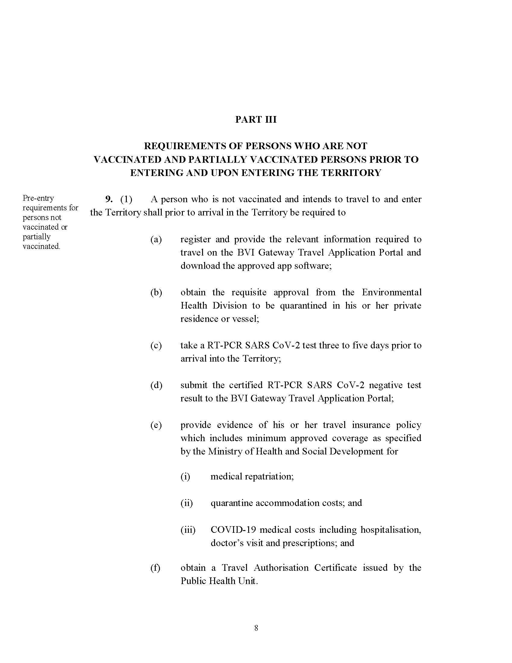 Attached picture SI No 55 of 2021 -- COVID-19 Control and Suppression (Entry of Persons) (No. 3) Regulations, 2021_Page_08.jpg